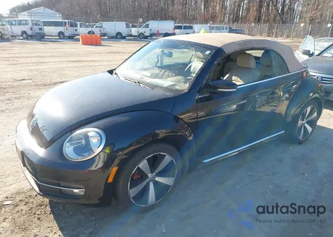 2013 Volkswagen Beetle Turbo z USA, uszkodzony, nr VIN 3VW7A7AT1DM802957